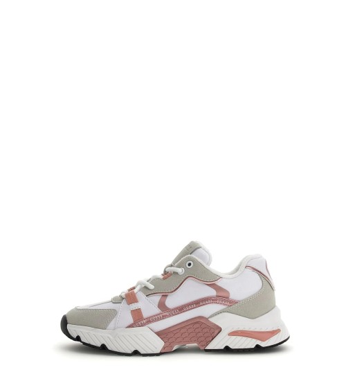 Sneakers Guess FLJCAR ELE12 Bianche/Rosa - Comfort e Stile